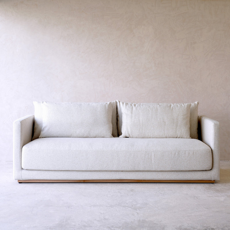 Portofino Fabric Sofa | Wheat (220cm)