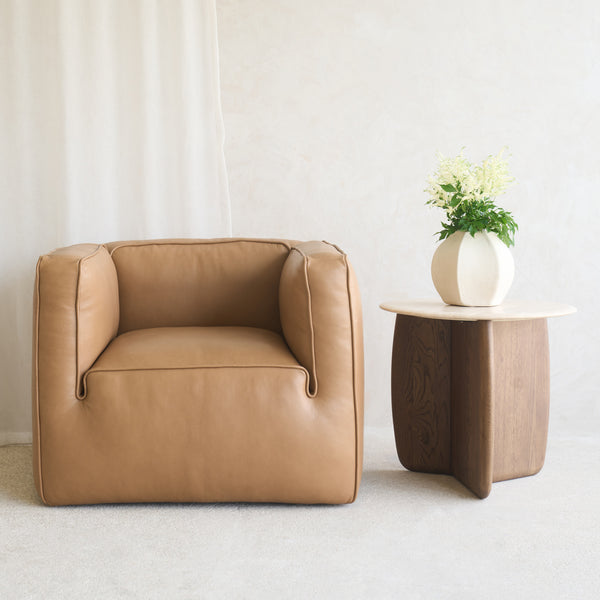Fudge Armchair | Pecan (93cm)