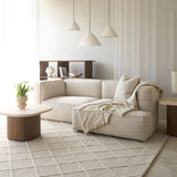 Fudge Modular L Shape Sofa | Porridge (217cm) - Originals Furniture