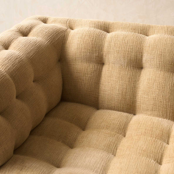 Furrow Modular Fabric Sofa | Toffee (266cm)