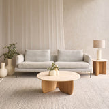 Opia Fabric Sofa | 3 Seater - Coast (224cm)