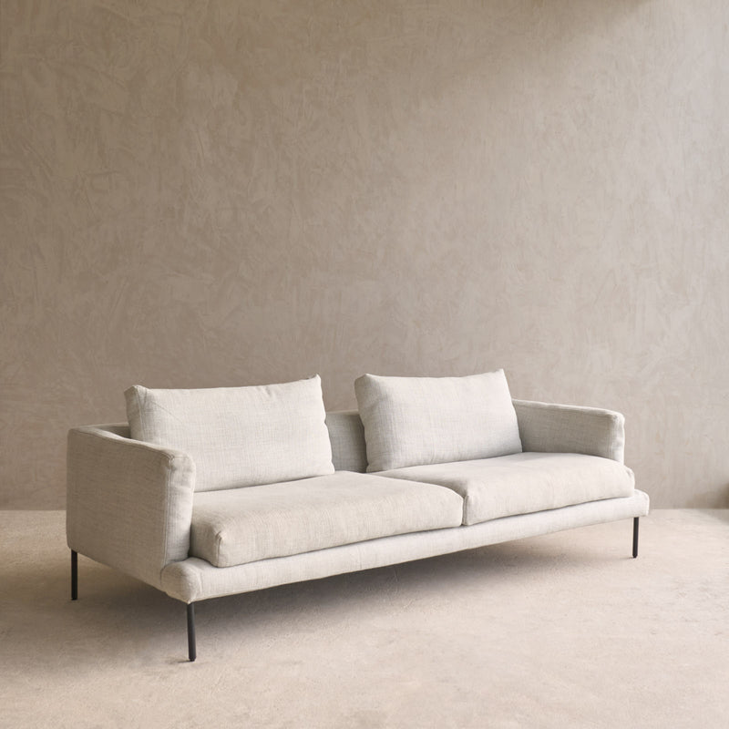 Opia Fabric Sofa | 3 Seater - Coast (224cm)
