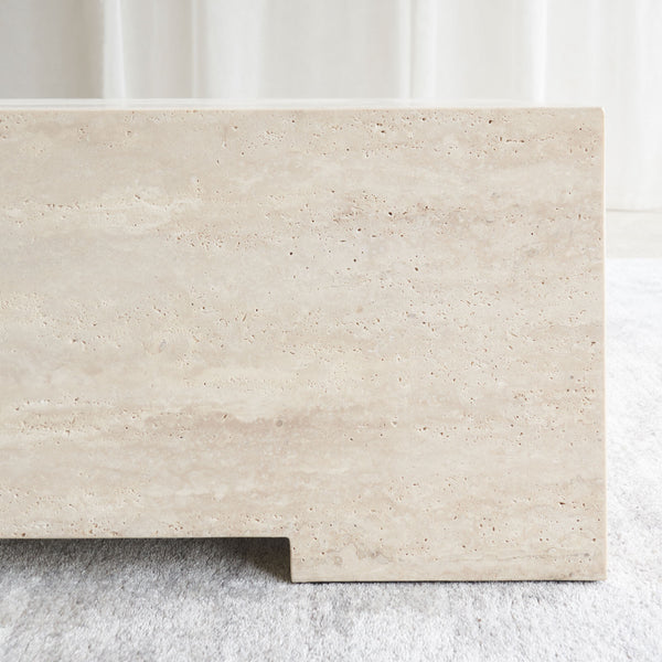 Alchemy Coffee Table | Travertine