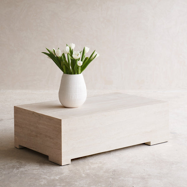Alchemy Coffee Table | Travertine