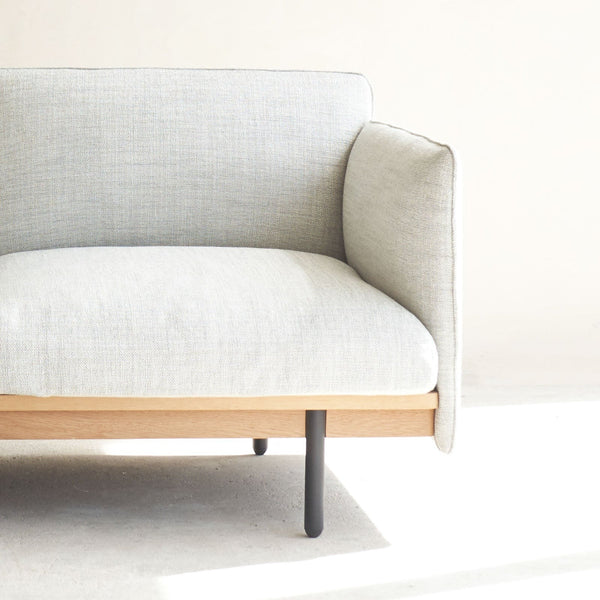 Natadora byron bay fabric sofa in coast - Originals Furniture Singapore