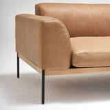 Natadora department L shape leather sofa bespoke - Originals Furniture Singapore