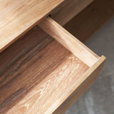 Ossett Closed Back Console | Teak - Natural (150cm)