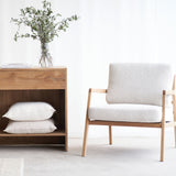 Ossett Closed Back Console | Teak - Natural (150cm)