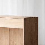 Ossett Closed Back Console | Teak - Natural (150cm)