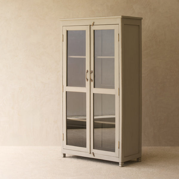 Vintage Medium Cabinet | Linen - Originals Furniture