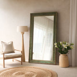 Vintage Teak Mirror | Rustic Green - Originals Furniture