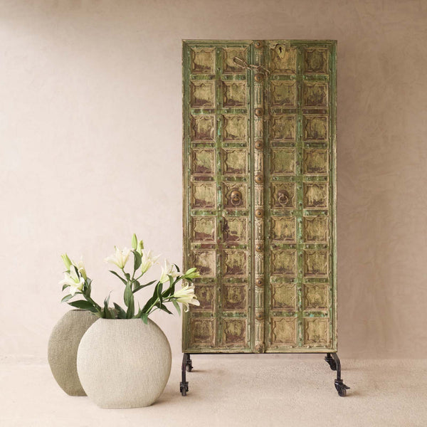 Vintage Teak Door | Rustic Green - Originals Furniture