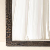 Vintage Carved Mirror Frame | Rustic Espresso - Originals Furniture