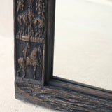 Vintage Carved Mirror Frame | Rustic Espresso - Originals Furniture