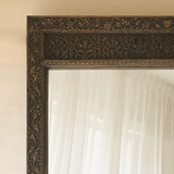 Vintage Carved Mirror Frame | Rustic Espresso - Originals Furniture