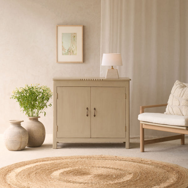 Vintage Small Cabinet | Linen - Originals Furniture