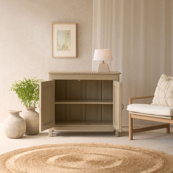 Vintage Small Cabinet | Linen - Originals Furniture