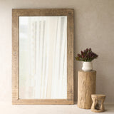 Vintage Floral Carved Mirror | B