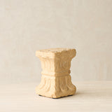 Reclaimed Sandstone Candle Pedestal