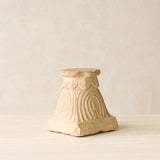 Reclaimed Sandstone Candle Pedestal