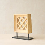 Reclaimed Sandstone Jali Deco