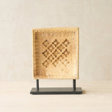 Reclaimed Sandstone Jali Deco
handcrafted from solid sandstone salvaged from a historic building in India.