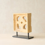Reclaimed Sandstone Jali Deco