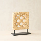 Reclaimed Sandstone Jali Deco