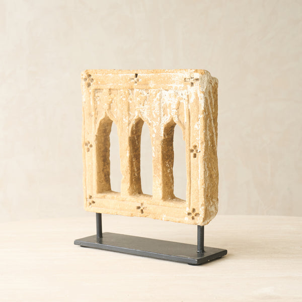 Triple Arch Sandstone Panel