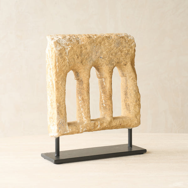 Triple Arch Sandstone Panel