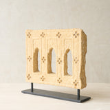 Triple Arch Sandstone Panel