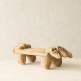 Vintage Naga Tribal Stool | Natural