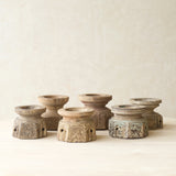 Vintage Carved Candle Holder