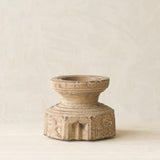 Vintage Carved Candle Holder