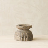 Vintage Carved Candle Holder