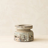 Vintage Carved Candle Holder