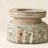 Vintage Carved Candle Holder