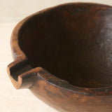 Vintage Timber Bowl | Dark Brown