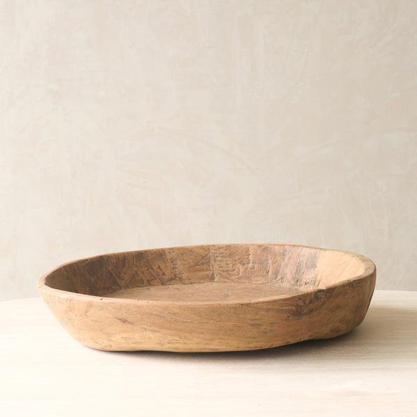 Vintage Rustic Timber Tray Natural | No. 1