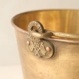 Vintage Brass Champagne Bucket