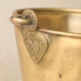 Vintage Brass Champagne Bucket