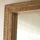 Vintage Teak Carved Mirror | Natural  | No. 2