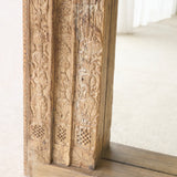 Hand Carved Antique Door Frame Mirror | No. 1