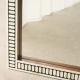 Handcrafted  Bone Inlay Large Mirror