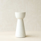 Mirage Candleholder | White Marble