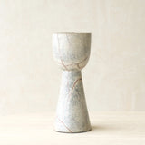 Mirage Candleholder | Gray Marble