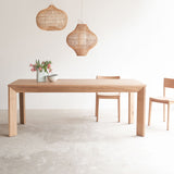 Kasper oak dining table - Originals Furniture Singapore