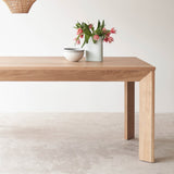 Kasper oak dining table - Originals Furniture Singapore