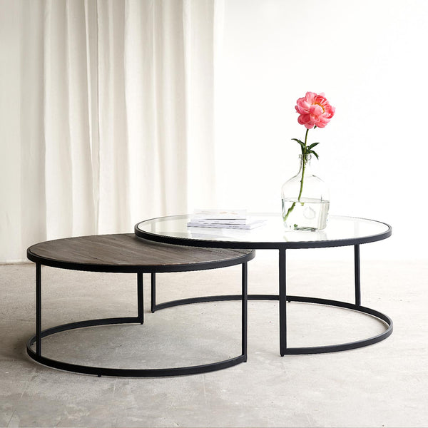 Prato Nested Coffee Table Round from Originals Furniture Singapore