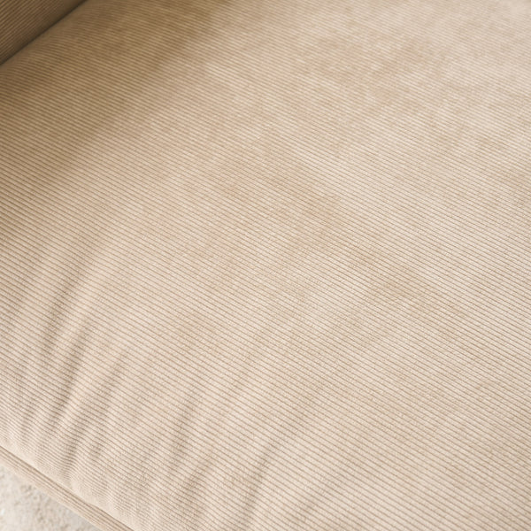 Timm 2 Seater Fabric Sofa | Espresso Oak - Ammonite (175cm)